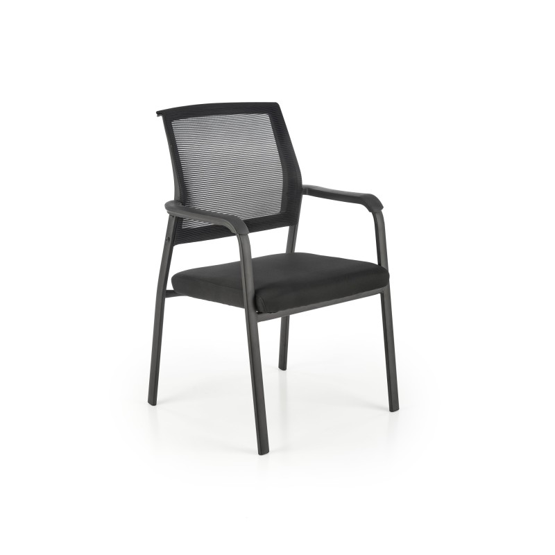 BERGEN fotel czarny (1p 4szt)