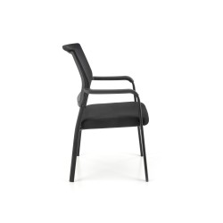 BERGEN fotel czarny (1p 4szt)