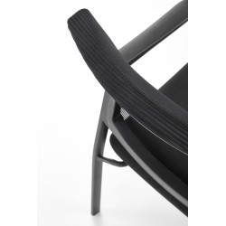 BERGEN fotel czarny (1p 4szt)