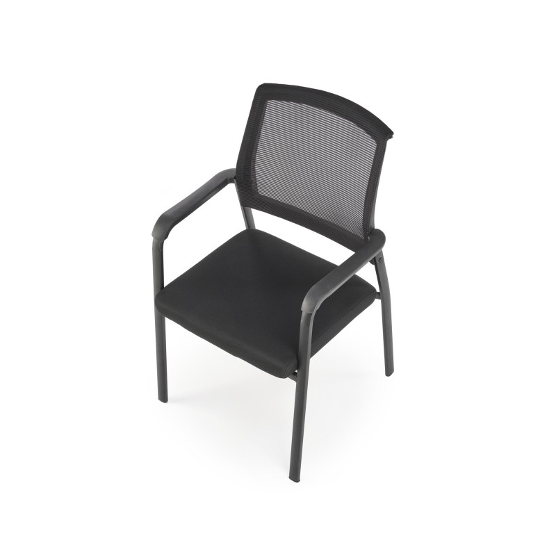 BERGEN fotel czarny (1p 4szt)