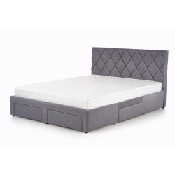 BETINA 160 łożko z szufladami popielate (4p 1szt)