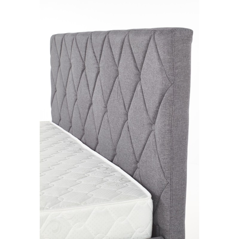 BETINA 160 łożko z szufladami popielate (4p 1szt)