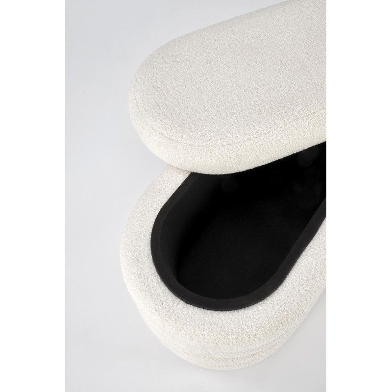 BLISS ławka z funkcją pojemnika, kremowy (1p 1szt)