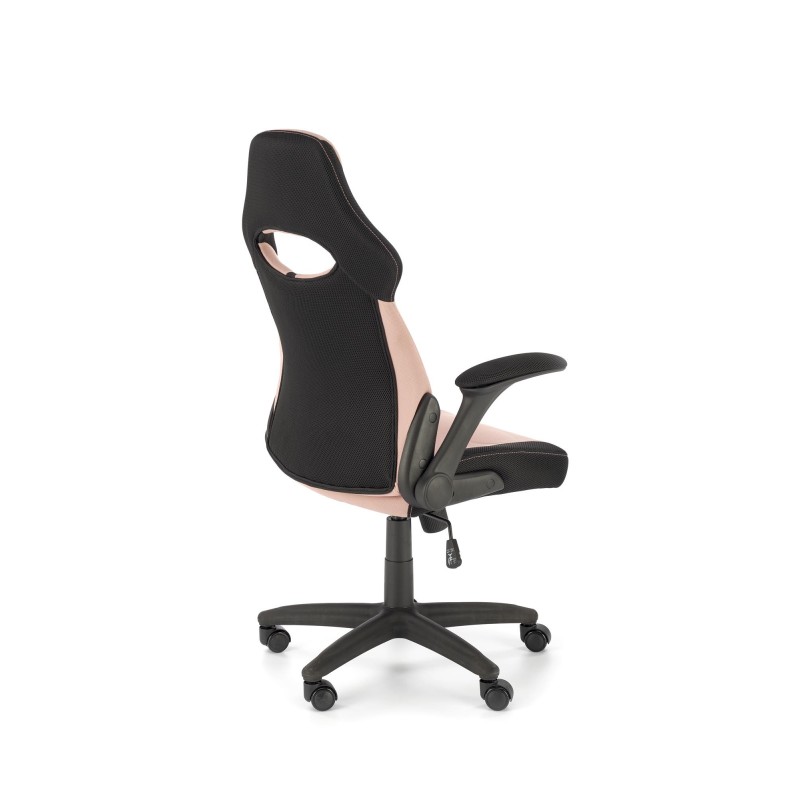 BLOOM fotel gabinetowy różowy / czarny (1p 1szt)