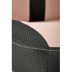 BLOOM fotel gabinetowy różowy / czarny (1p 1szt)