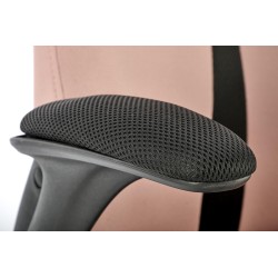 BLOOM fotel gabinetowy różowy / czarny (1p 1szt)