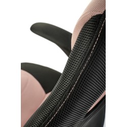 BLOOM fotel gabinetowy różowy / czarny (1p 1szt)