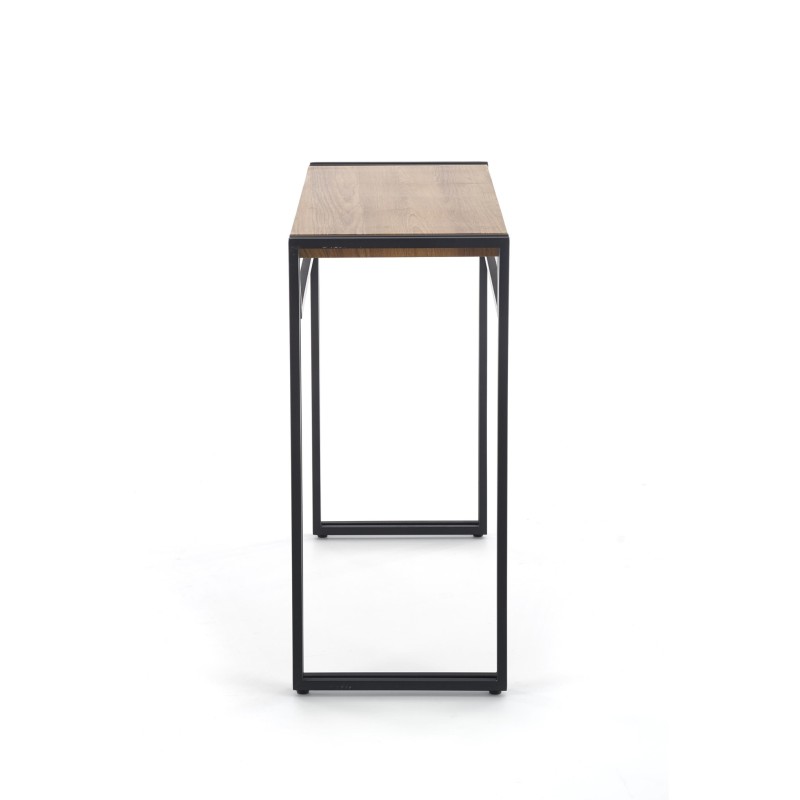 BOLIVAR KN1 konsolka dąb złoty / czarny (1p 1szt)