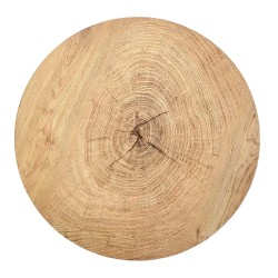 BROOKLYN-S ława dąb naturalny/czarny (1p 1szt)