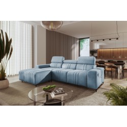 Elegancki Narożnik Verona I z funkcją spania - Welur, Vena 6 | Twój idealny mebel
