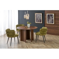 CALDO stół okrągły, orzechowy (2p 1szt)