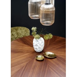 CALDO stół okrągły, orzechowy (2p 1szt)