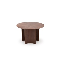 CALDO stół okrągły, orzechowy (2p 1szt)