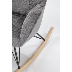 CASTRO fotel wypoczynkowy popielaty (1p 1szt)