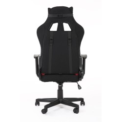 CAYMAN fotel gabinetowy czerwony / czarny