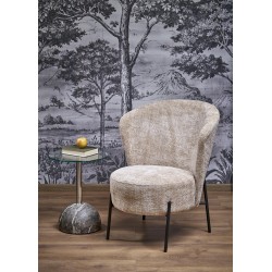 CEZAR fotel wypoczynkowy, beżowy (1p 1szt)