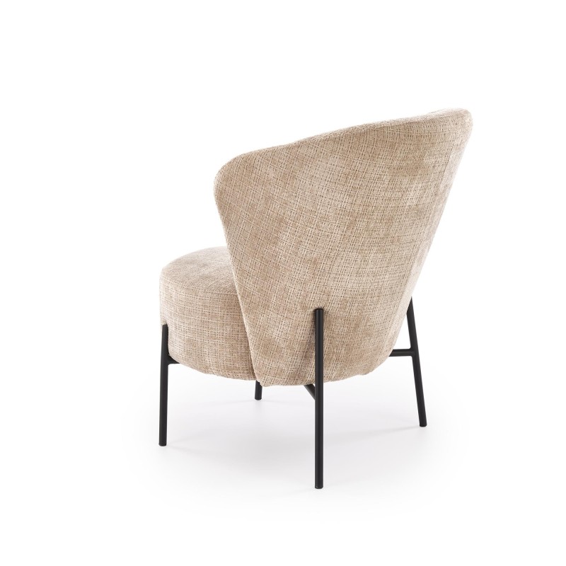 CEZAR fotel wypoczynkowy, beżowy (1p 1szt)