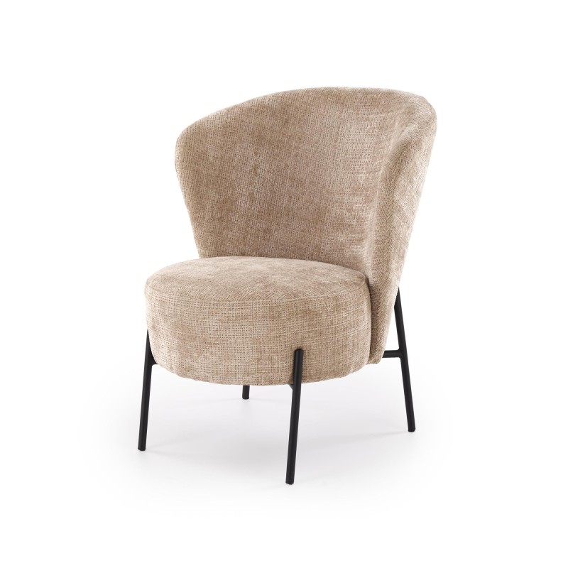 CEZAR fotel wypoczynkowy, beżowy (1p 1szt)