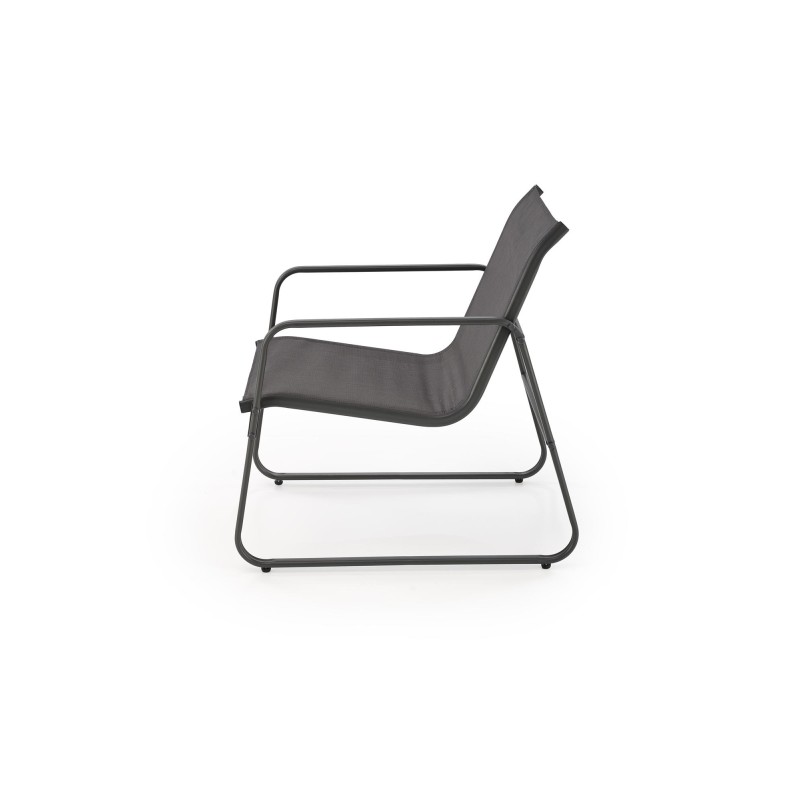 CONOR zestaw ogrodowy ( sofa + fotel 2x + ława ), ciemny popiel / jasny popiel (1p 1set)