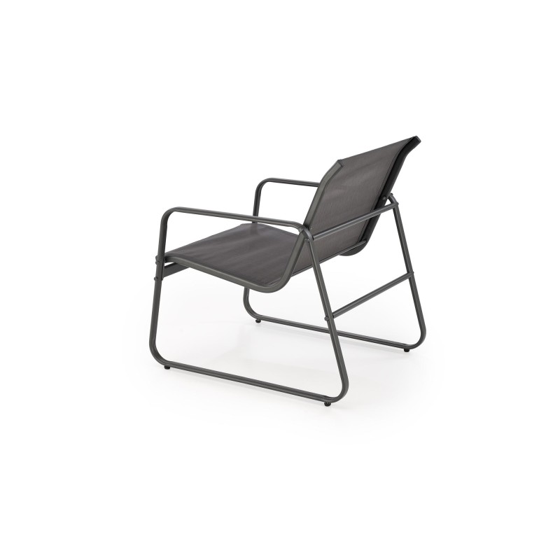 CONOR zestaw ogrodowy ( sofa + fotel 2x + ława ), ciemny popiel / jasny popiel (1p 1set)