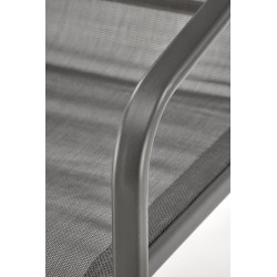 CONOR zestaw ogrodowy ( sofa + fotel 2x + ława ), ciemny popiel / jasny popiel (1p 1set)