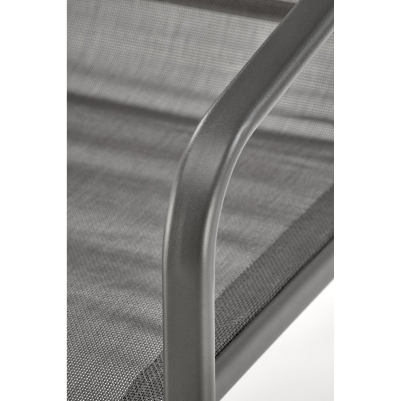 CONOR zestaw ogrodowy ( sofa + fotel 2x + ława ), ciemny popiel / jasny popiel (1p 1set)