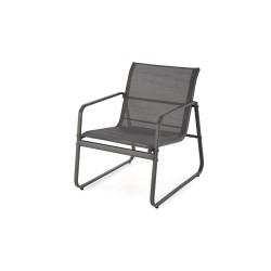 CONOR zestaw ogrodowy ( sofa + fotel 2x + ława ), ciemny popiel / jasny popiel (1p 1set)