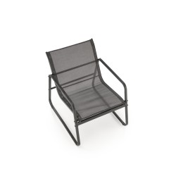 CONOR zestaw ogrodowy ( sofa + fotel 2x + ława ), ciemny popiel / jasny popiel (1p 1set)