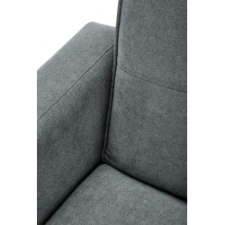 CORNELIUS sofa rozkładana z funkcją narożnika popiel (1p 1szt)