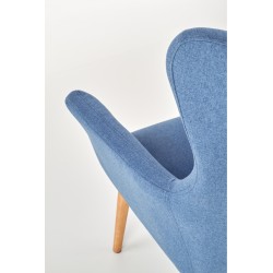 COTTO fotel wypoczynkowy niebieski