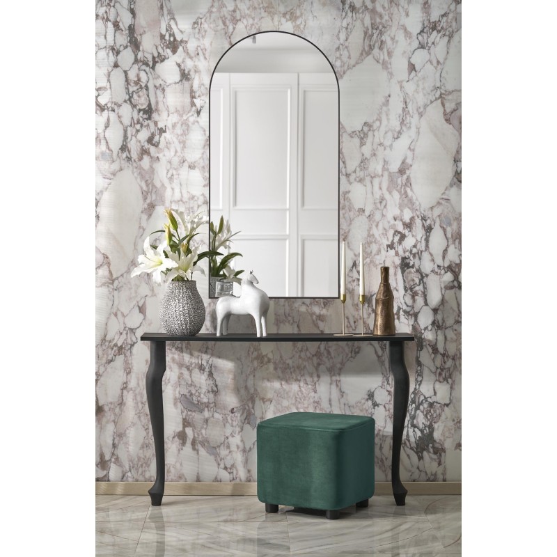 CURIO lustro ścienne, czarny (1p 1szt)