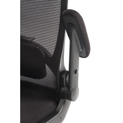 CYBORG fotel gabinetowy czarny (1p 1szt)