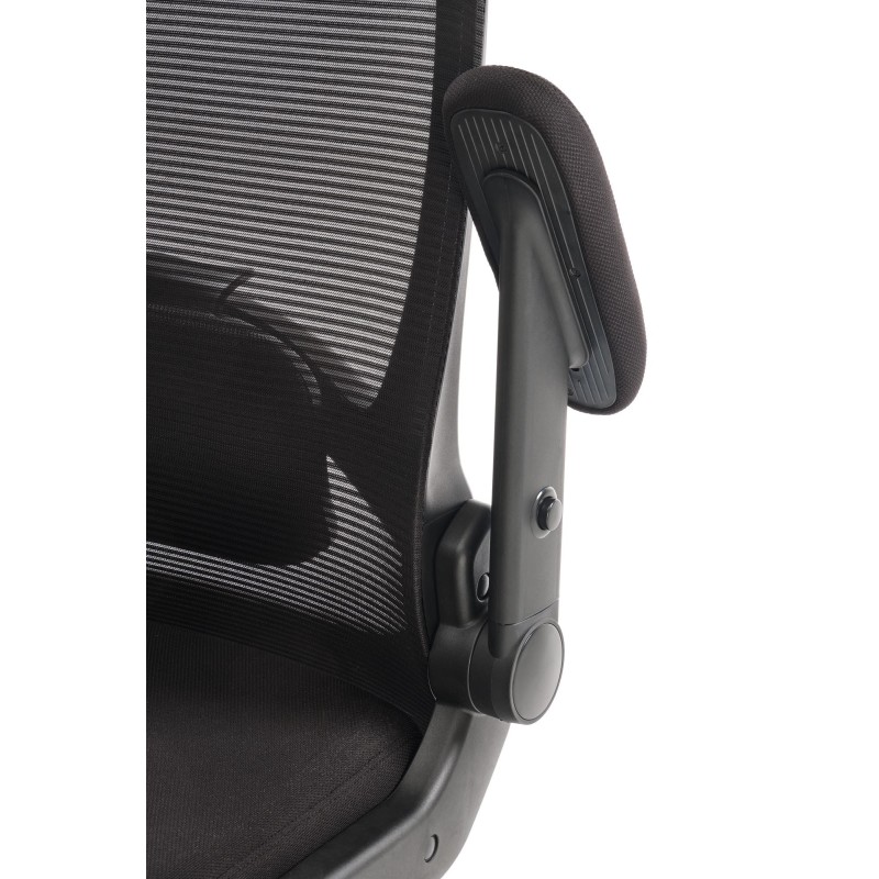 CYBORG fotel gabinetowy czarny (1p 1szt)