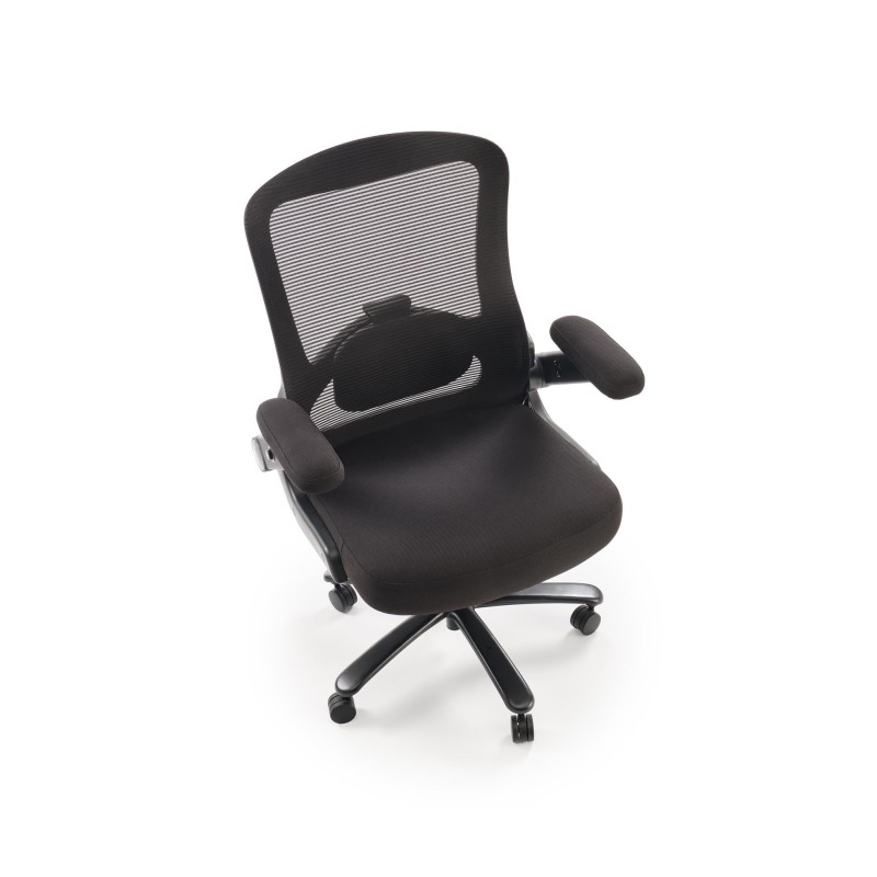 CYBORG fotel gabinetowy czarny (1p 1szt)