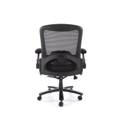 CYBORG fotel gabinetowy czarny (1p 1szt)