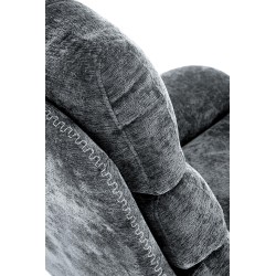 DARIO fotel wypoczynkowy z podnóżkiem oraz z funkcją kołyski, niebieski (1p 1szt)