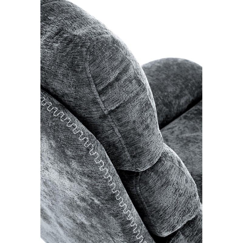 DARIO fotel wypoczynkowy z podnóżkiem oraz z funkcją kołyski, niebieski (1p 1szt)