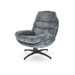 DARIO fotel wypoczynkowy z podnóżkiem oraz z funkcją kołyski, niebieski (1p 1szt)