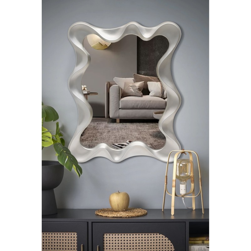 DECO lustro ścienne, srebrny antyczny (1p 1szt)