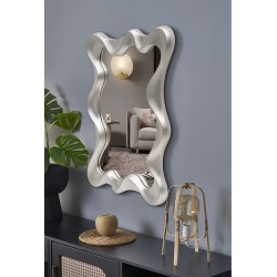 DECO lustro ścienne, srebrny antyczny (1p 1szt)