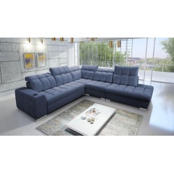 Prisma IX corner sofa with sleeping function, USB port, and bedding container - Velvet | Pet friendly, Terra 76 Prisma IX corner sofa with sleeping function, USB port, and bedding container - Velvet | Pet friendly, Terra 76