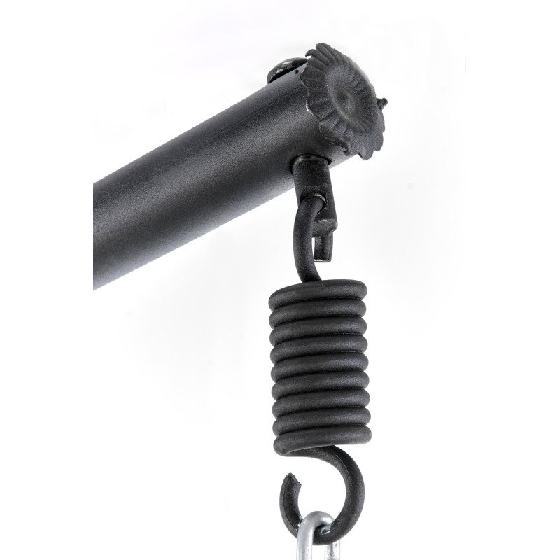 EGGY fotel ogrodowy popielaty / czarny (3p 1szt)