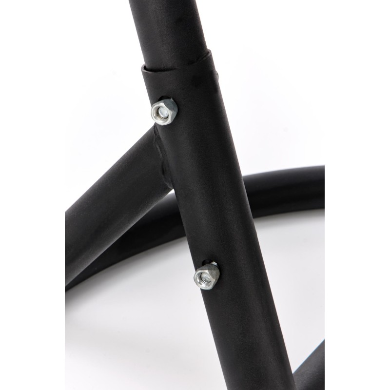 EGGY fotel ogrodowy popielaty / czarny (3p 1szt)