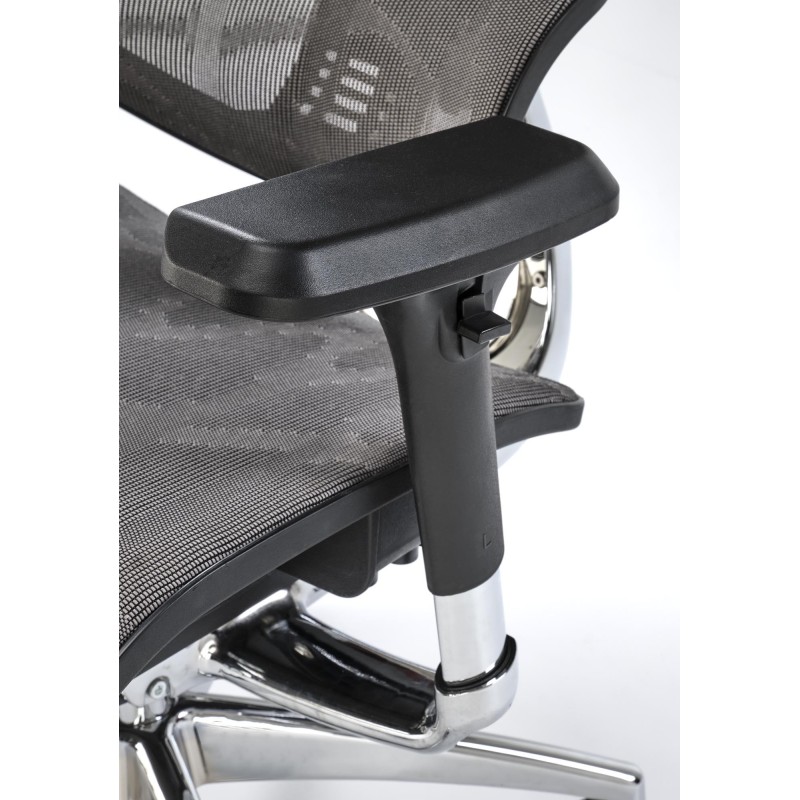 ETHAN fotel gabinetowy popielaty (1p 1szt)