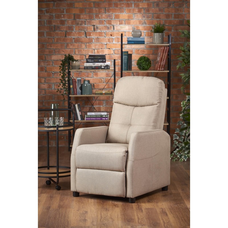 FELIPE fotel wypoczynkowy beżowy (1p 1szt)