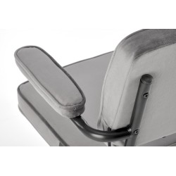 FIDEL fotel gabinetowy popielaty (1p 1szt)