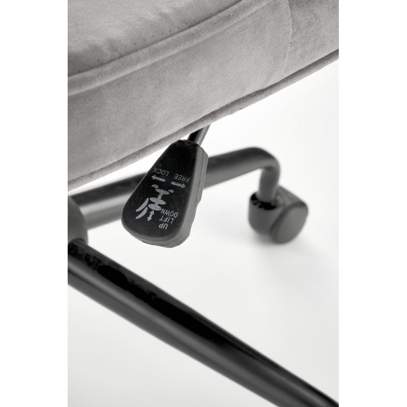 FIDEL fotel gabinetowy popielaty (1p 1szt)