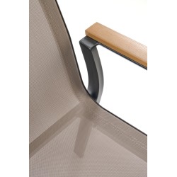 FIERRO krzesło, czarny / popielaty / brązowy (1p 1szt)