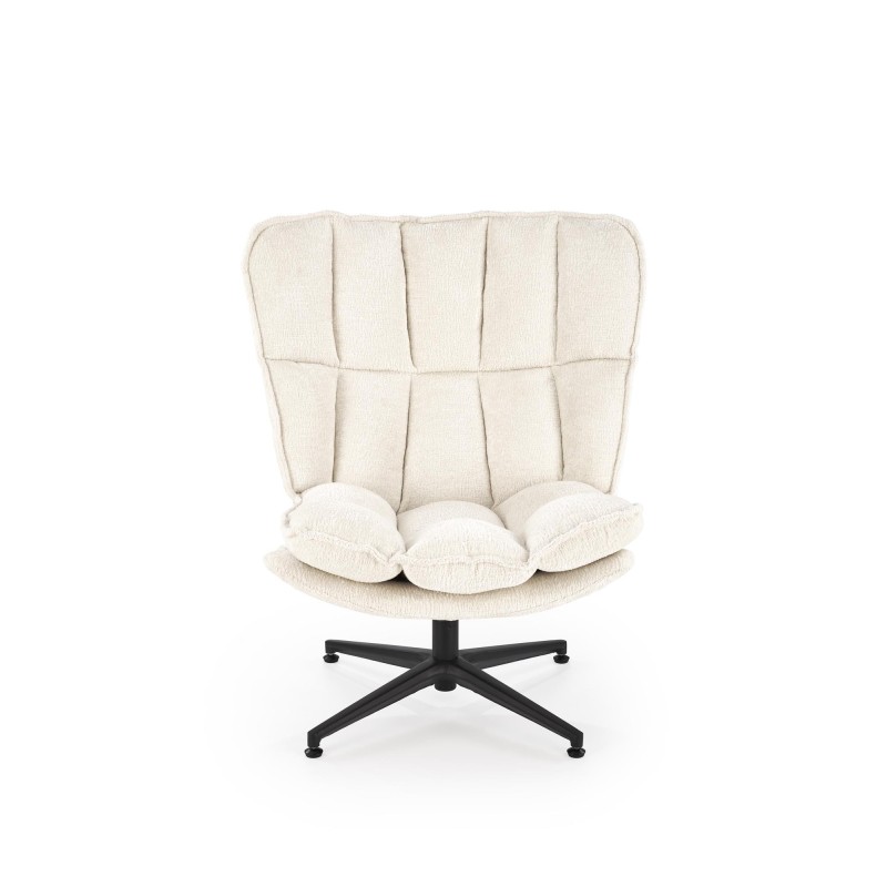 FOFANA fotel wypoczynkowy kremowy (1p 1szt)