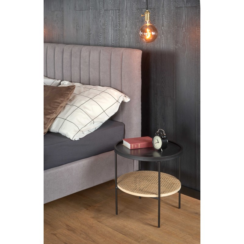 FRANCESCA 160, łóżko, jasny popielaty (3p 1szt)